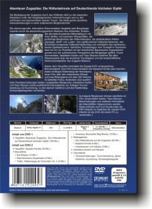 Abenteuer Zugspitze DVD-Cover Rückseite