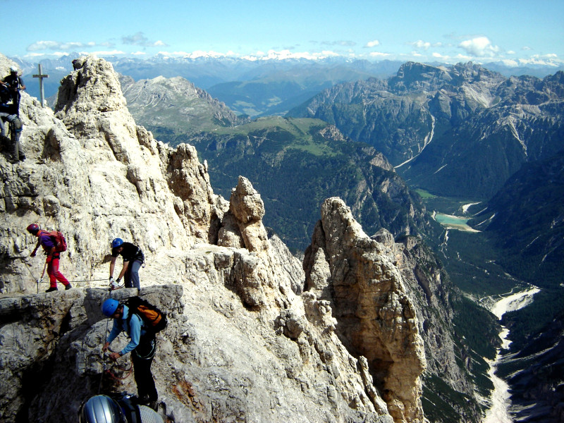 Monte Cristallo Marino Bianchi Klettersteig