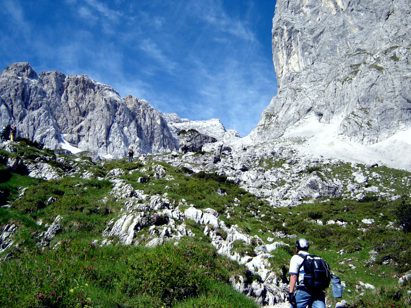 Zugspitze Höllental Klettersteig Grüner Buckel