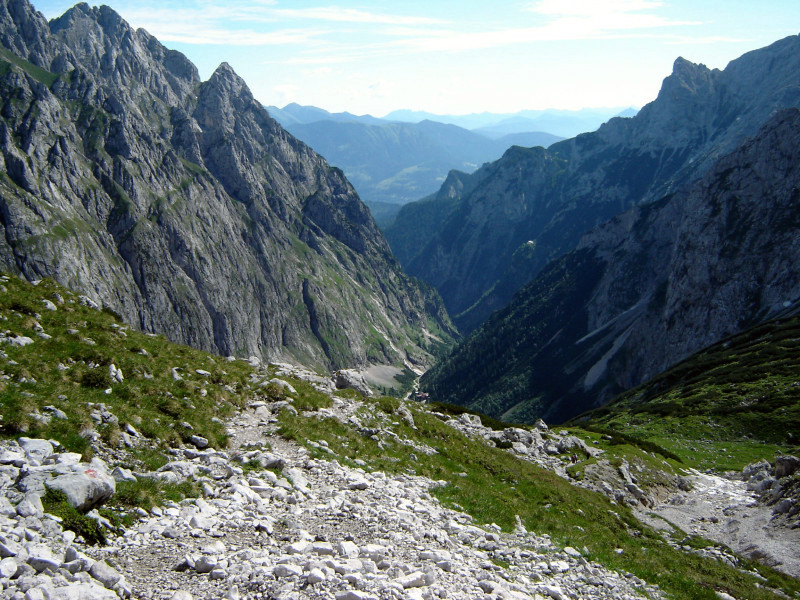 Zugspitze Höllental Klettersteig Grüner Buckel 