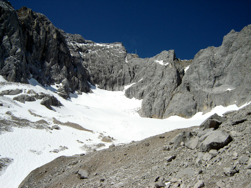 Zugspitze Höllentalferner Klettersteig